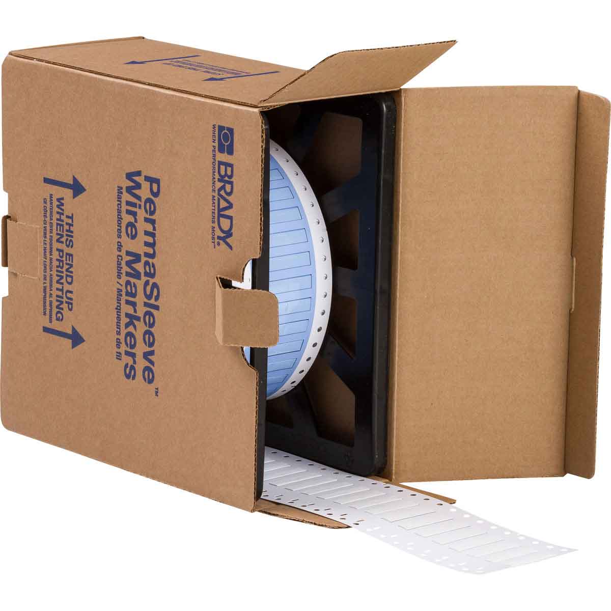 BRADY DBL SIDED WIRE MARKER 1.000IN X 0.335IN