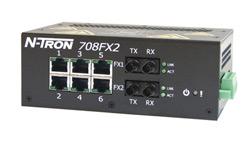 REDL 8 PT, ST STYE CONN. Managed switch, 8-port, (6