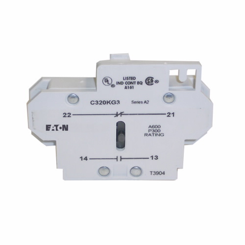EATON AUX. CONTACT 1NC FOR 15-75A DP CONT