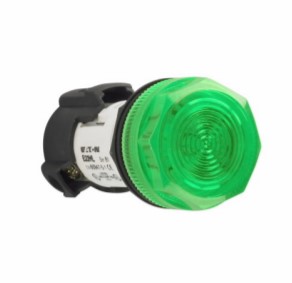 EATON IND LIGHT COMPLETE GREEN  LED MONOBLOCK 24V AC/DC
