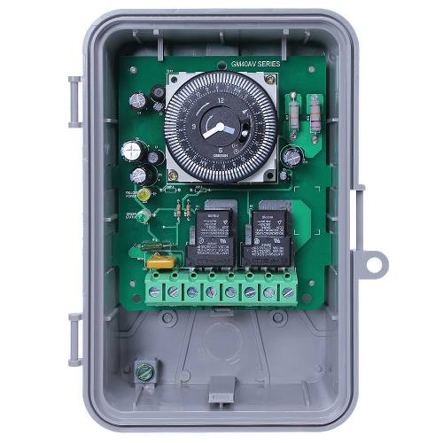 INTERMATIC 24-Hour 40A, Electromechanical, SPDT/DPDT