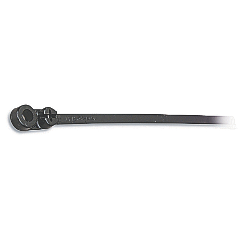 T&amp;B CABLE TIE CABLE TIE 120LB 14IN BLK NYL MT HOL